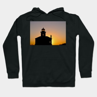 Lighthouse at Sunset. Hoodie